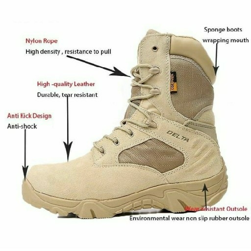 SEPATU DELTA FORCE 8inci