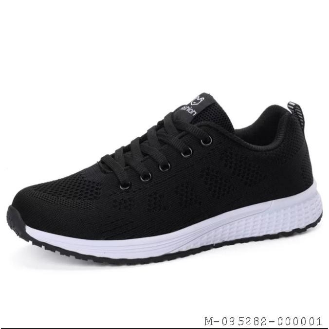 SEPATU OLAHRAGA WANITA HITAM 2