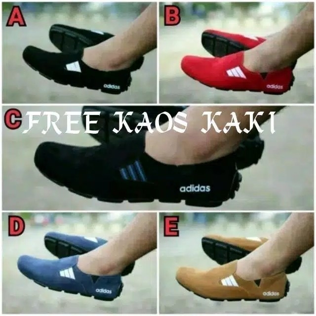 SEPATU PRIA ADIDAS SLIP ON MURAH CASUAL