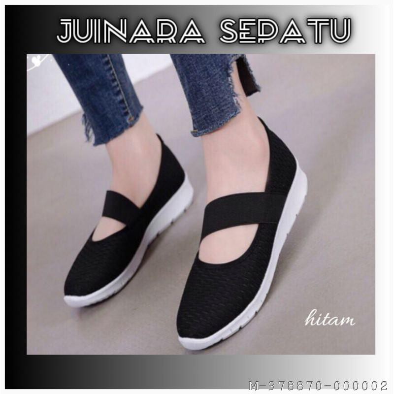 SEPATU SLIP-ON POLOS MODEL BALET 2
