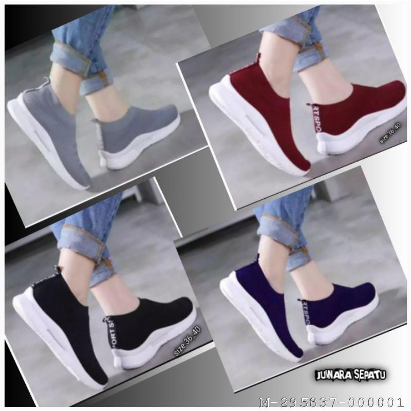 SEPATU SLIP-ON POLOS WANITA