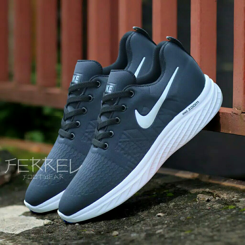SEPATU SNEAKERS COWOK NEW NIKE AIR MAX ZOOM TERBARU OLAHRAGA SPORT LAR