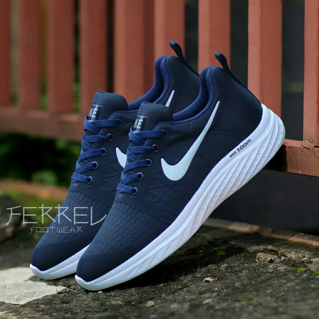 SEPATU SNEAKERS COWOK NEW NIKE AIR MAX ZOOM TERBARU OLAHRAGA SPORT LAR 3