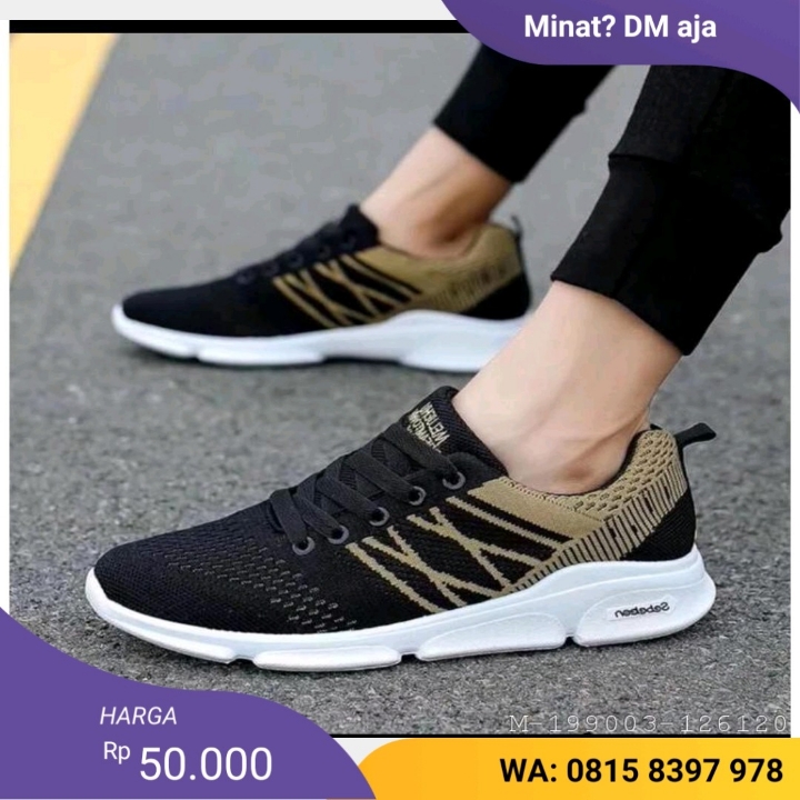 SEPATU SNEAKERS PRIA VANO MESH VBOG-040 3