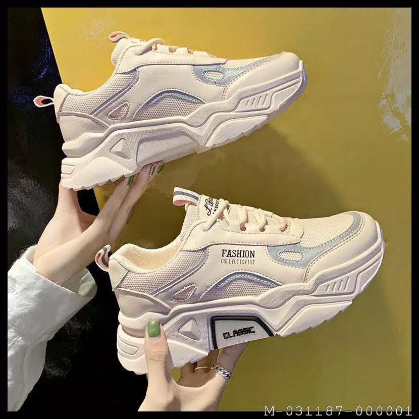 SEPATU SNEAKERS WANITA FASHION TRENDY