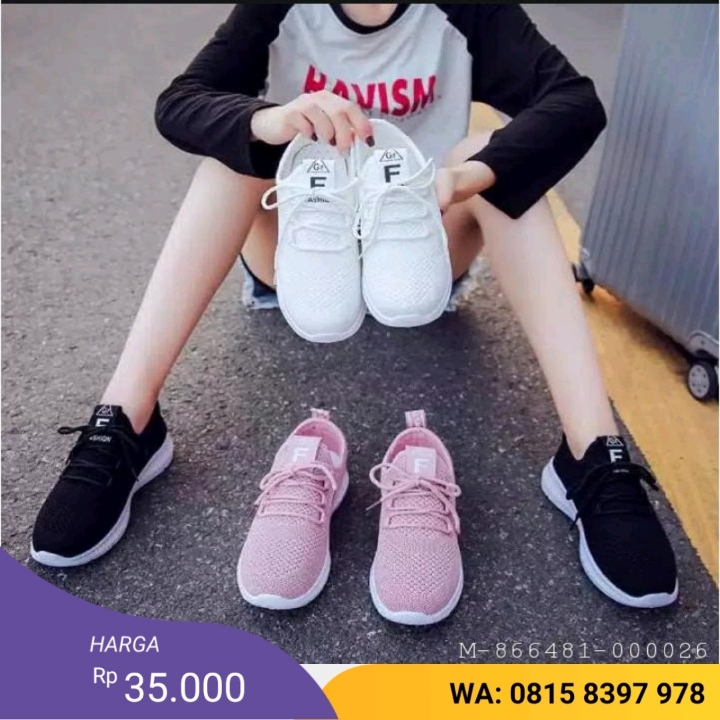 SEPATU SNEAKERS WANITA VENOM VDOA-075 2