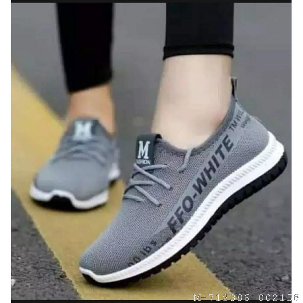 SEPATU WANITA SLIPON FFO WHITE 3