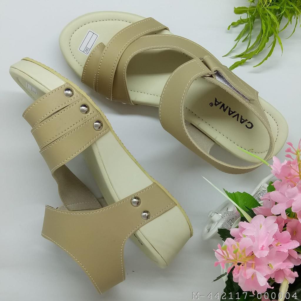 SEPATU WEDGES WANITA JEMPOL 4
