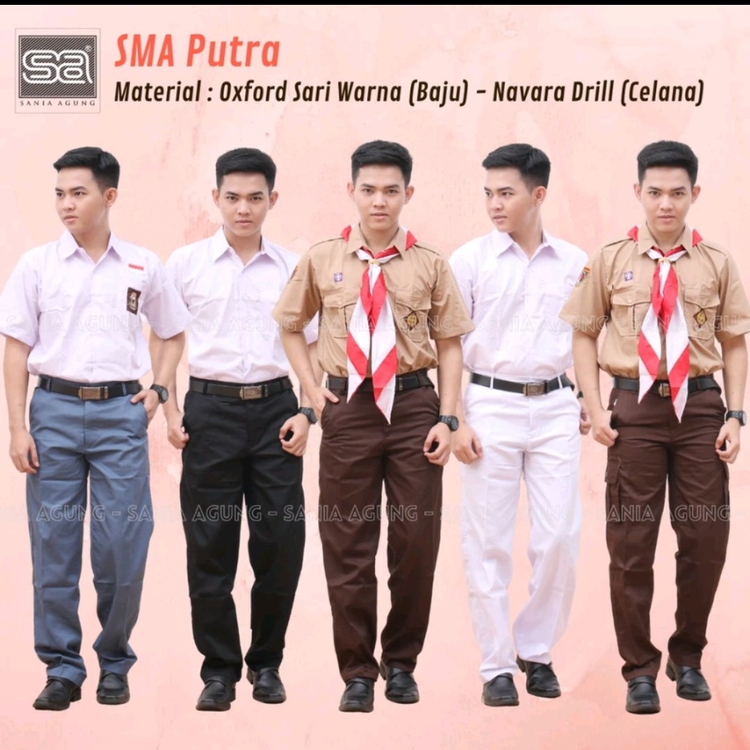 SERAGAM Pramuka utk SMA 4