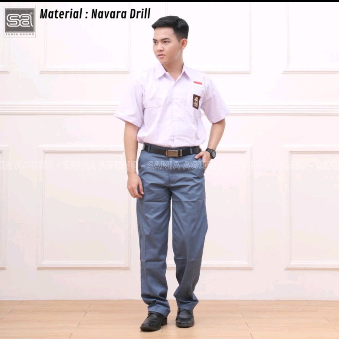 SERAGAM Putih Abu utk SMA 3