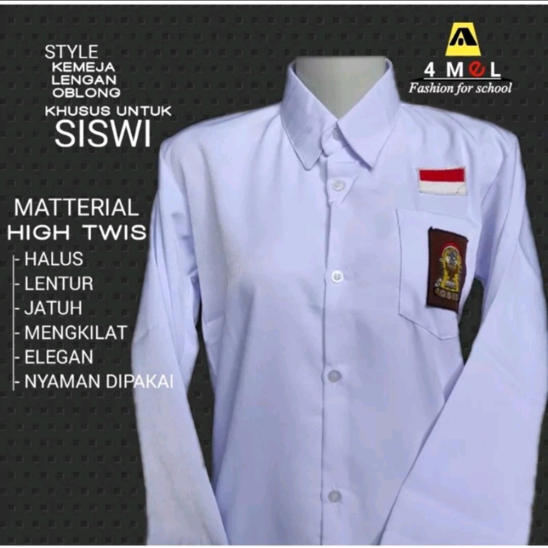 SERAGAM Putih Abu utk SMA 4