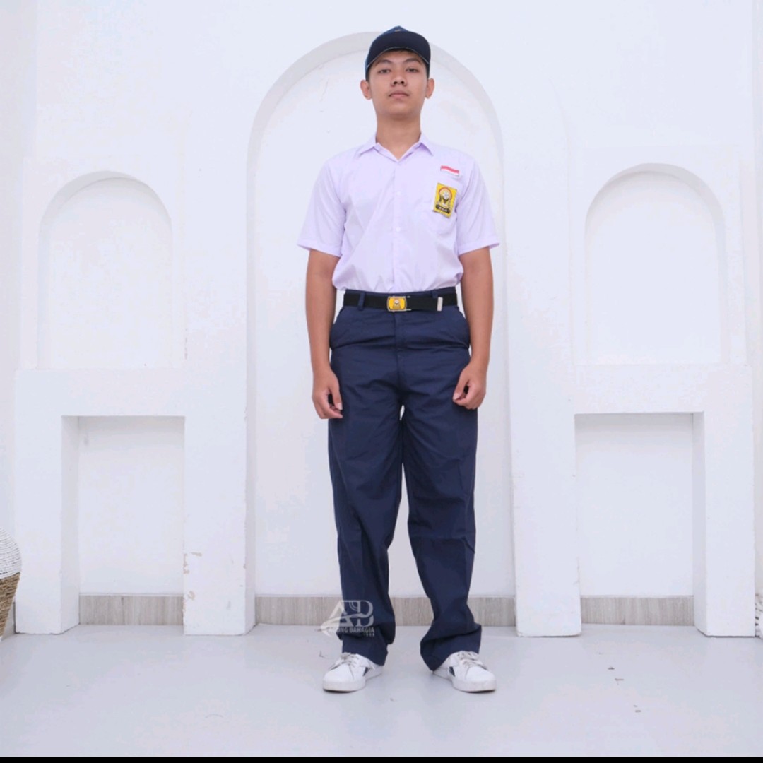 SERAGAM Putih biru utk SMP 4