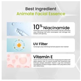 SERUM AMINATEA alat kecantikan kulit dalam redy 3