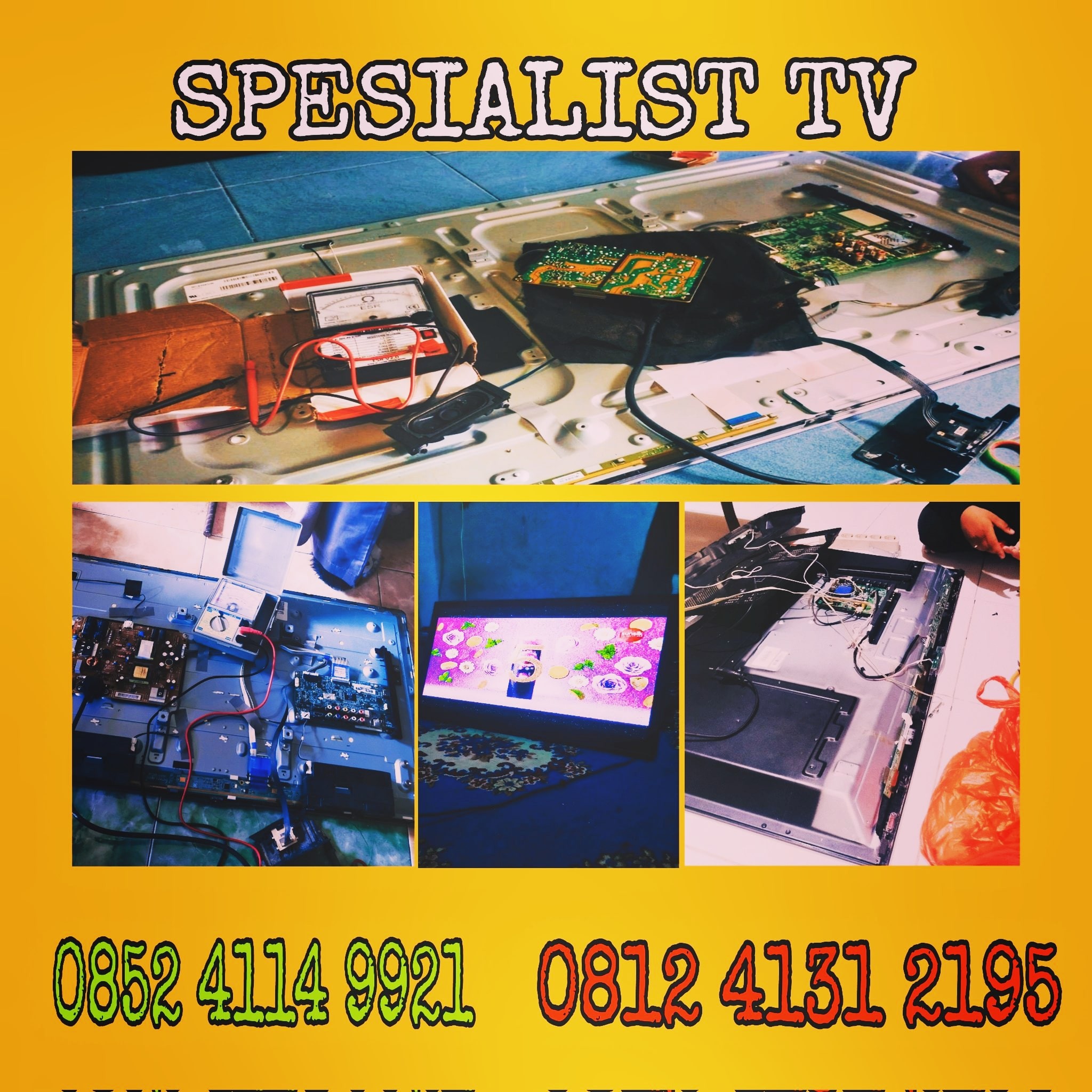 SERVIS PANGGIL TV LED LCD SMART TV MAKASSAR