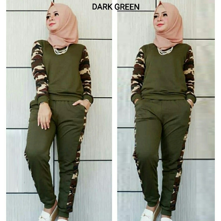 SET ARMYNDA HIJAU