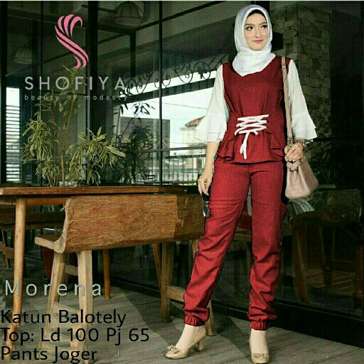 SET MORENA MAROON