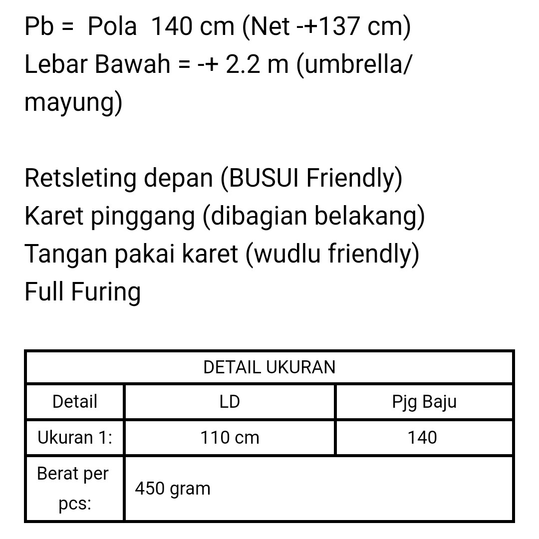 SET MUSLIM WANITA 3