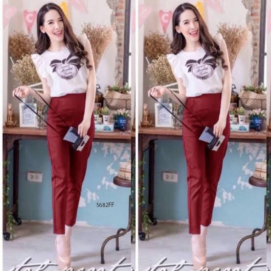 SET-WN SET Nastami Maroon ALL SIZE FIT L
