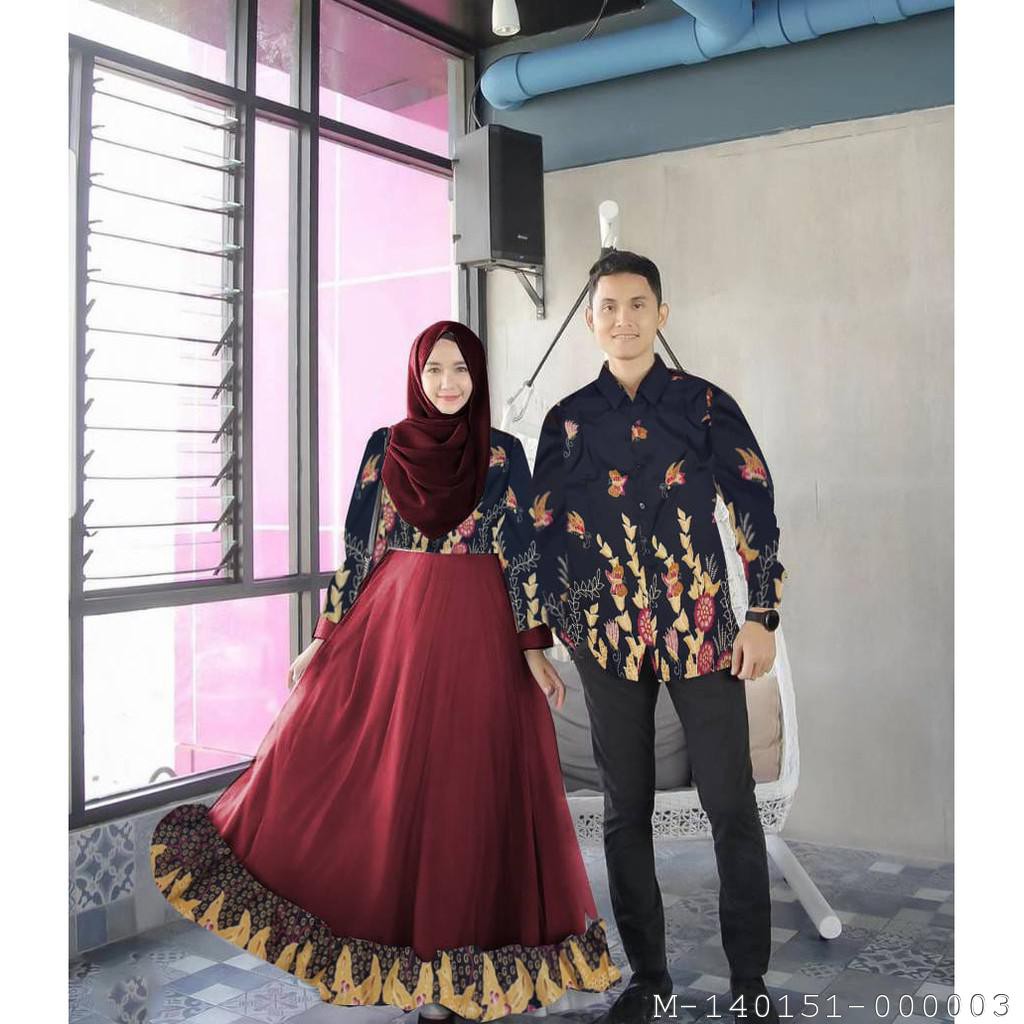 SETELAN COUPLE BATIK ANGGUN SILK