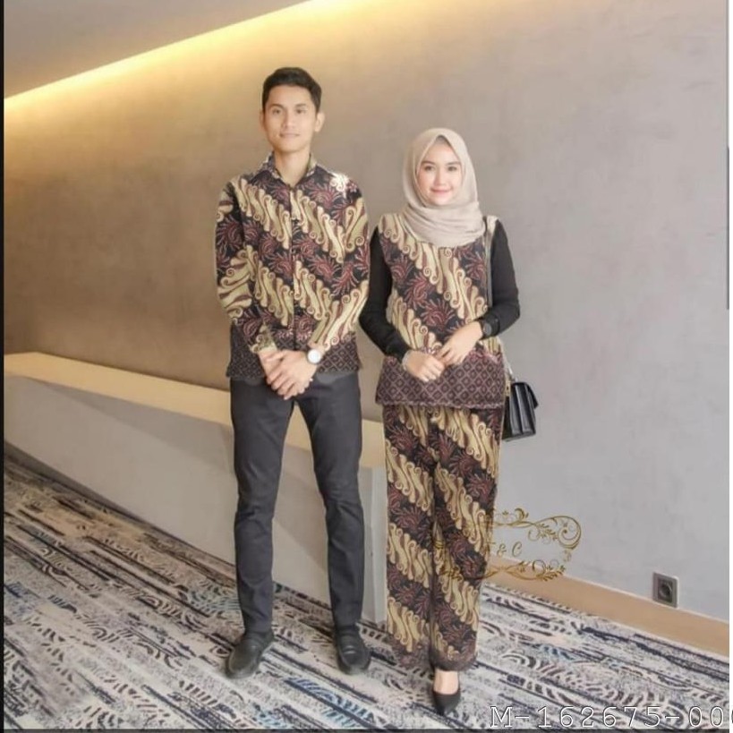 SETELAN COUPLE KATUN BATIK 3