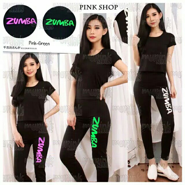 SETELAN SENAM ZUMBA BIG MIRING PANJAN