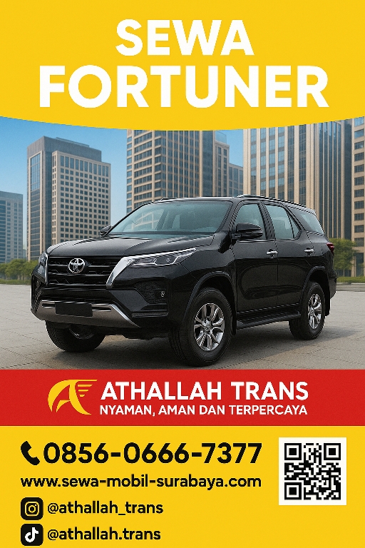 SEWA FORTUNER SEMAMPIR SURABAYA - 085606667377
