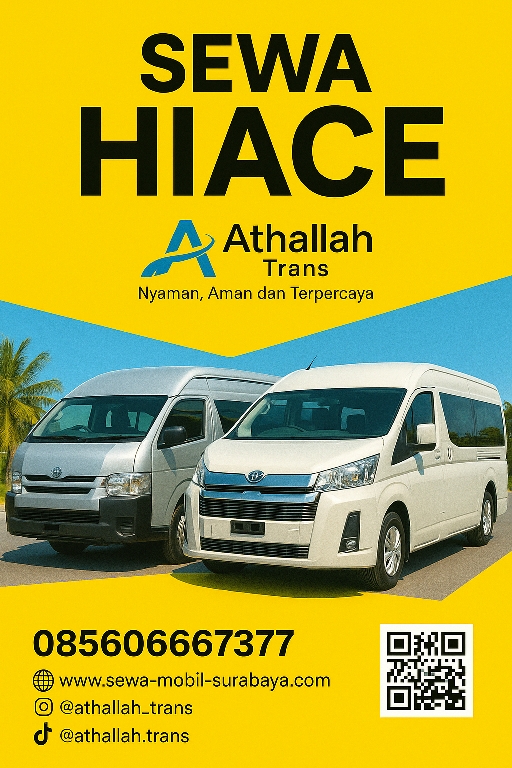 SEWA HIACE BANDARA JUANDA SURABAYA - 085606667377