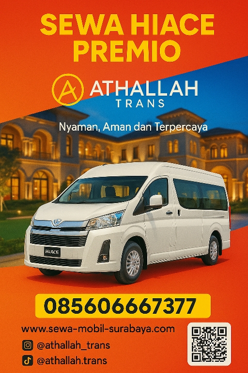 SEWA HIACE PREMIO SEDATI SIDOARJO - 085606667377