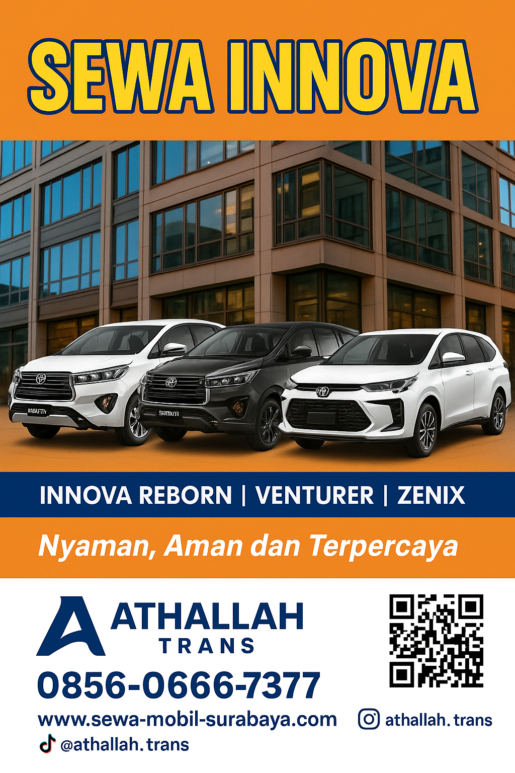 SEWA INNOVA BENOWO SURABAYA - REBORN, VENTURER & ZENIX | 085606667377