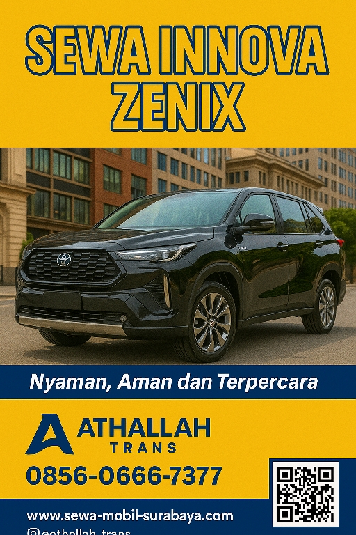 SEWA INNOVA ZENIX BANDARA JUANDA SURABAYA - 085606667377