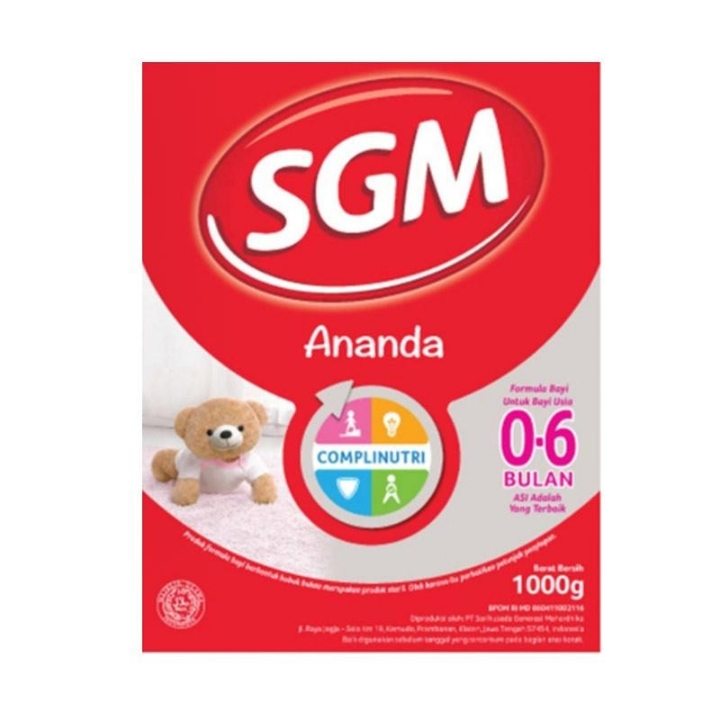 SGM Ananda 0-6 1000 Gram