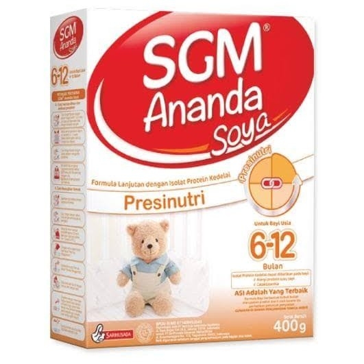 SGM Ananda Soya 6-12 400 Gram 