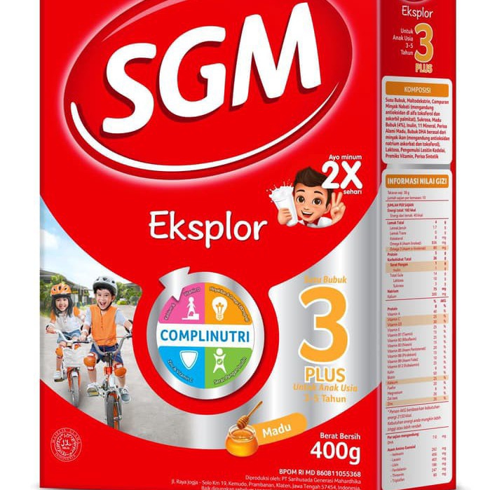 SGM Eksplor 3 Plus Madu 400gr 2