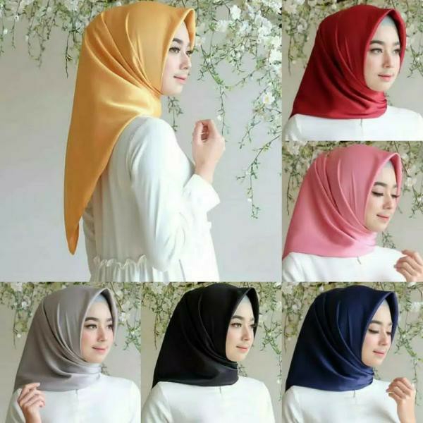 SILKY SEGI EMPAT JILBAB HIJAB