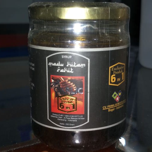 SIRUP MADU HITAM PAHIT 6 IN 1 