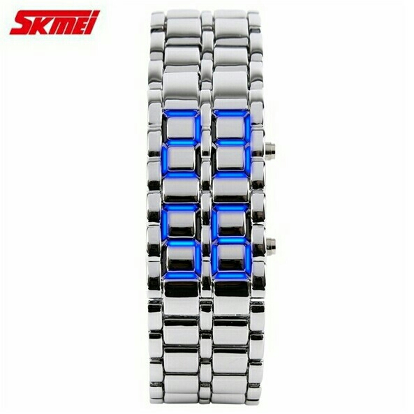 SKMEI Jam Tangan LED Pria  EMWS73SBC D15