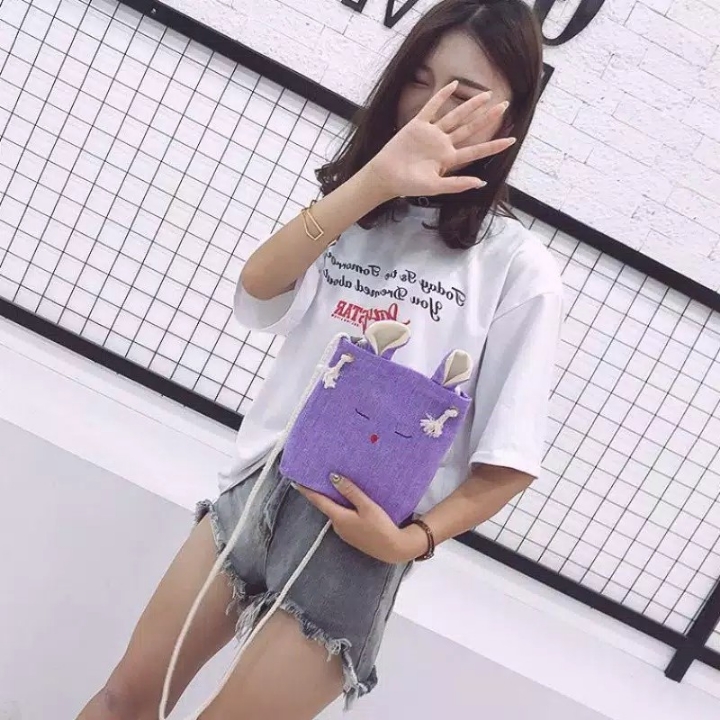 SLING BAG FASHION WANITA TAS EMOTICON TAS 3