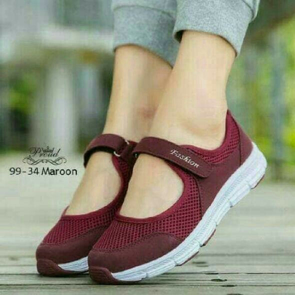 SLIPON MH 22 MAROON