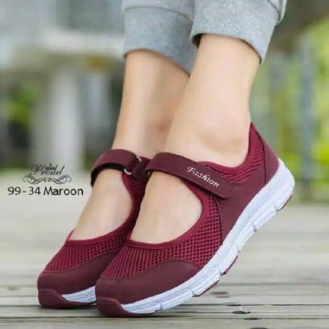 SLIPON MH22 MARUN  ABU