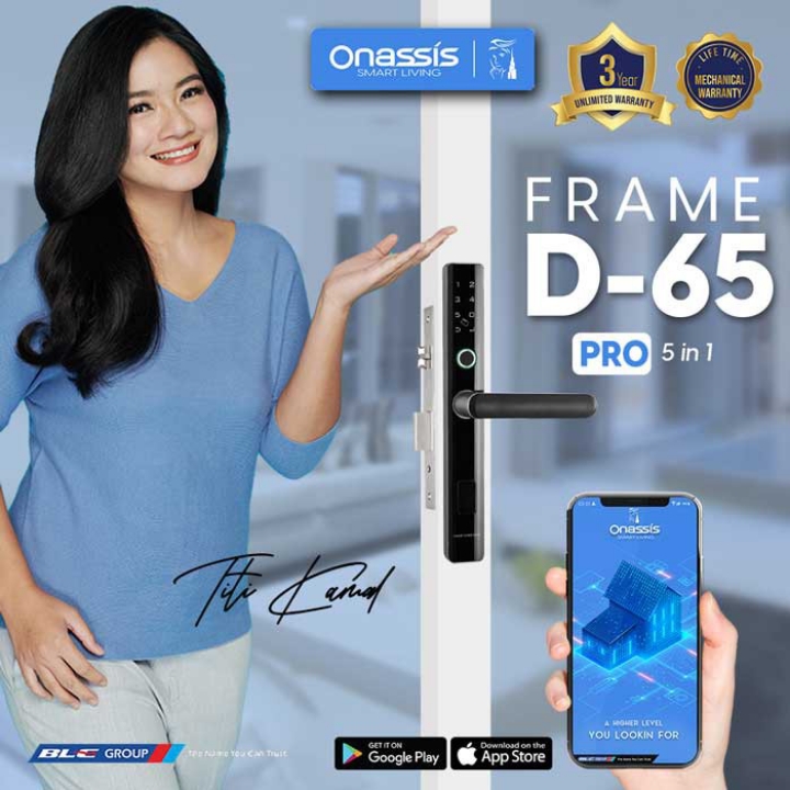 SMART LOCK ONASSIS FRAME D-65 PRO - SMARTTHING 3