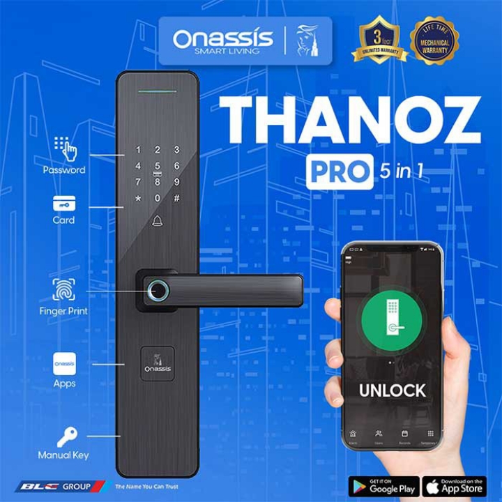 SMART LOCK ONASSIS THANOZ PRO - SMARTTHING