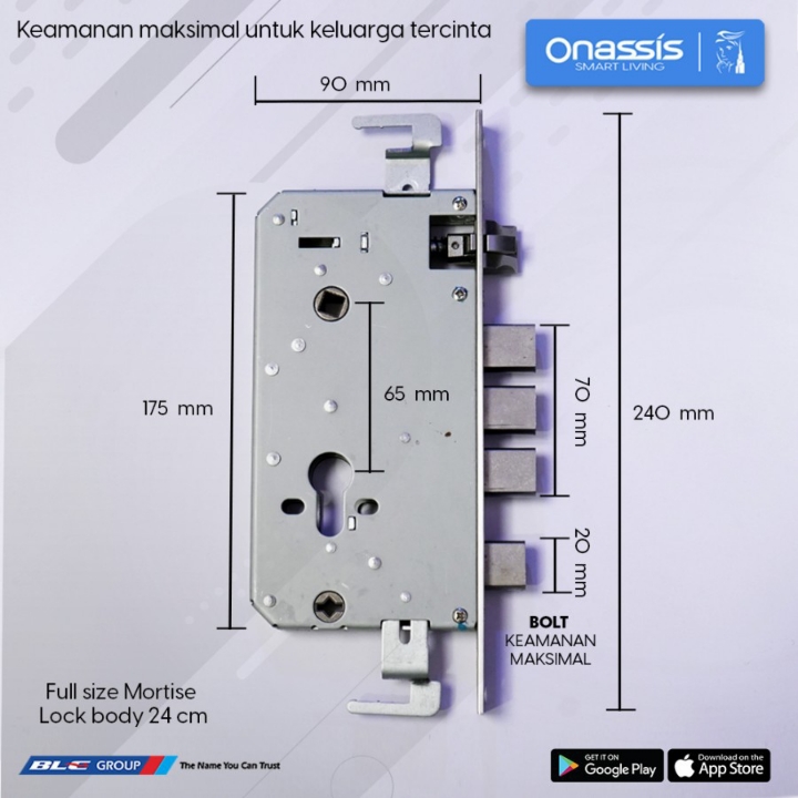 SMART LOCK ONASSIS THANOZ PRO - SMARTTHING 3
