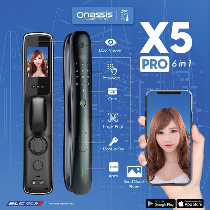 SMART LOCK ONASSIS X5 PRO - SMARTTHING