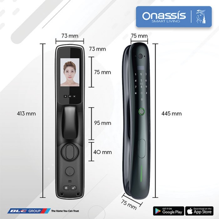 SMART LOCK ONASSIS X5 PRO - SMARTTHING 3