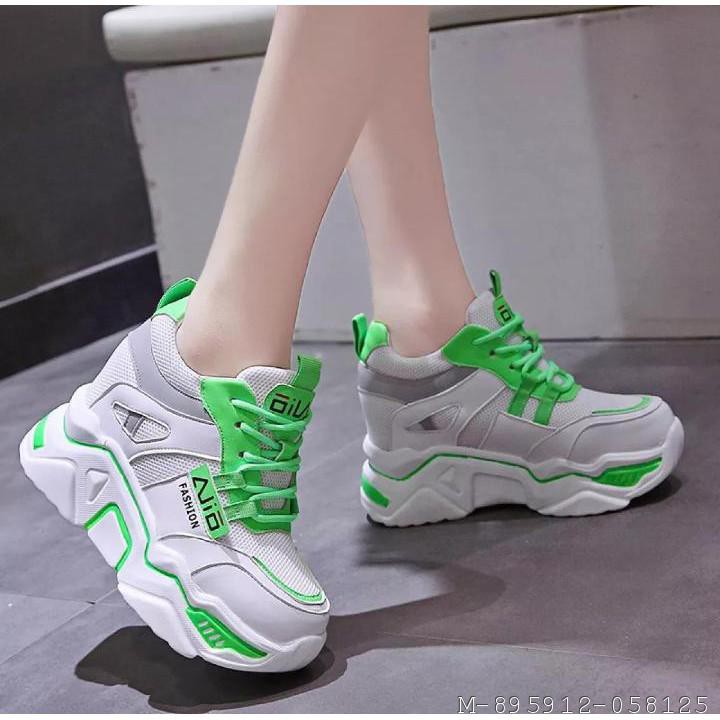 SNEAKERS WANITA SEMI BOOT AJIO 4