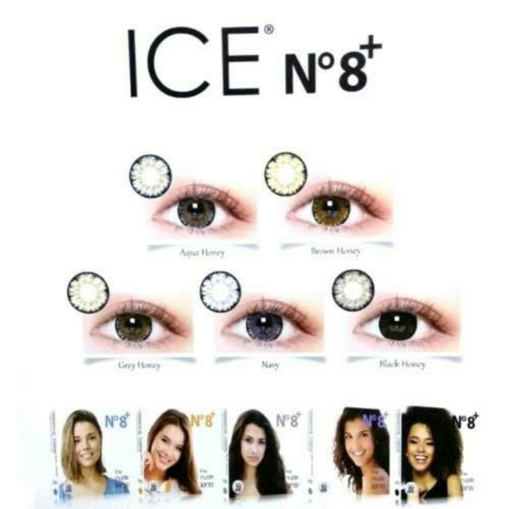 SOFTLENS X2 ICE N8 Plus COLOR 16MM - Grey Honey Normal