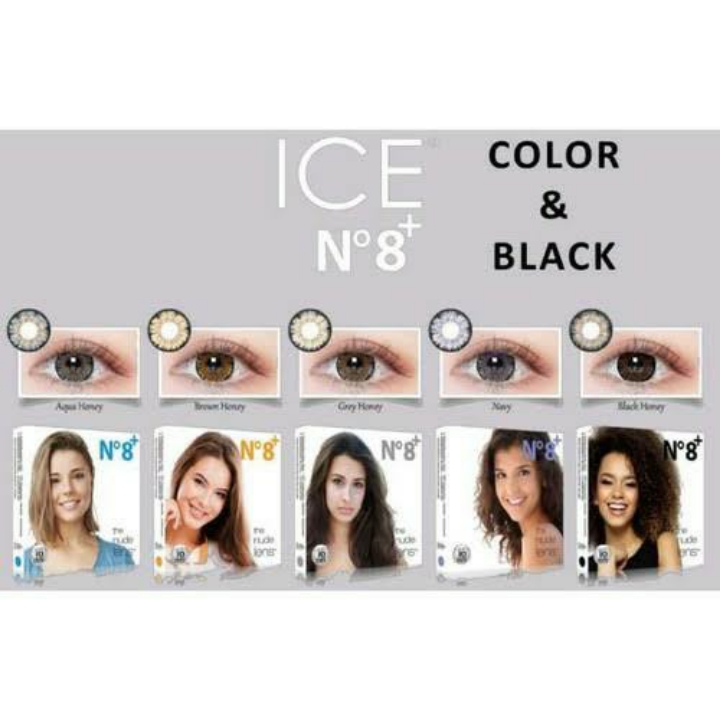 SOFTLENS X2 ICE N8 Plus COLOR 16MM - Grey Honey Normal 3