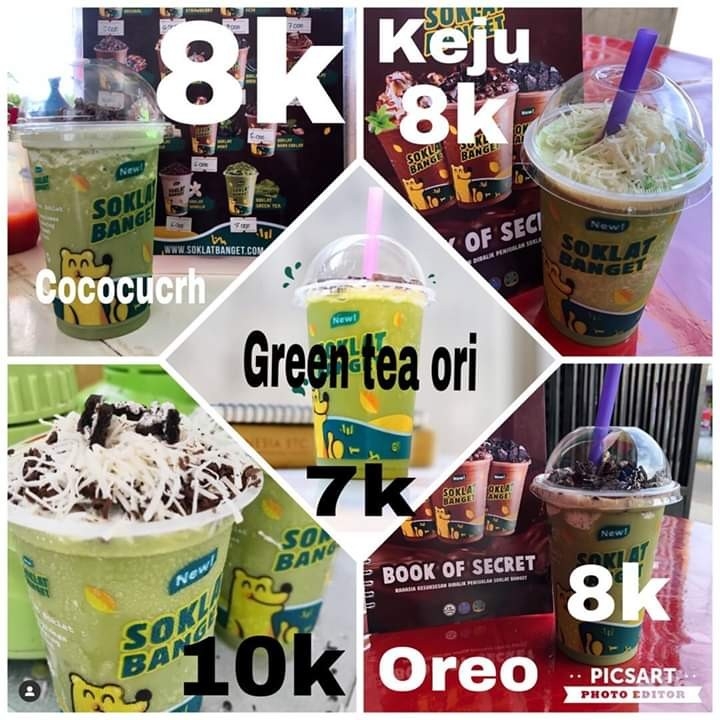 SOKLAT green tea series
