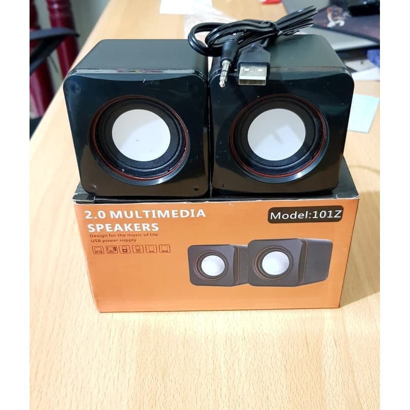 SPEAKER LAPTOP - KOMPUTER USB G-101 - KIT 4