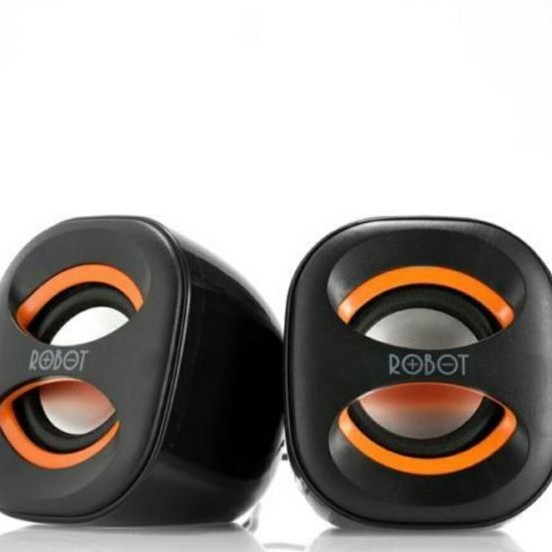 SPEAKER MUSIC KOMPUTER MULTIMEDIA PORTABLE - HITAM